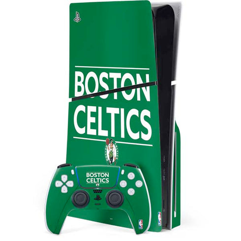NBA Boston Celtics Standard - Green PlayStation PS5 Skins
